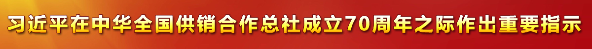 習近平在中華全國供銷合作總社成立70周年之際作出重要指示